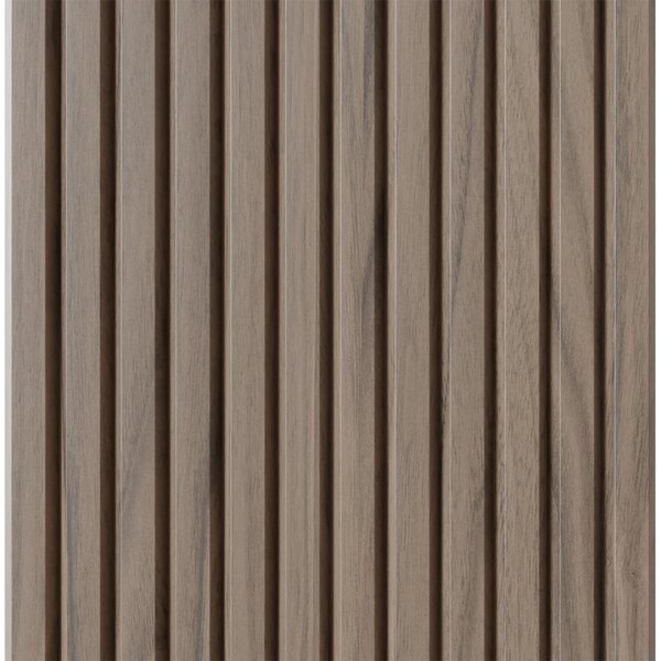 Designs Of Distinction 1" Tall Bevel Slat Tambour - Walnut (12"W x 96"L) 011296204WL1 - main